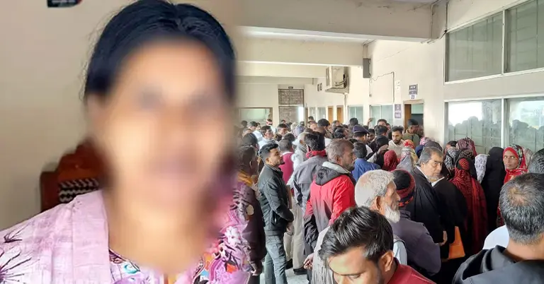 অভিযুক্ত নারী ও আদালত প্রঙ্গন